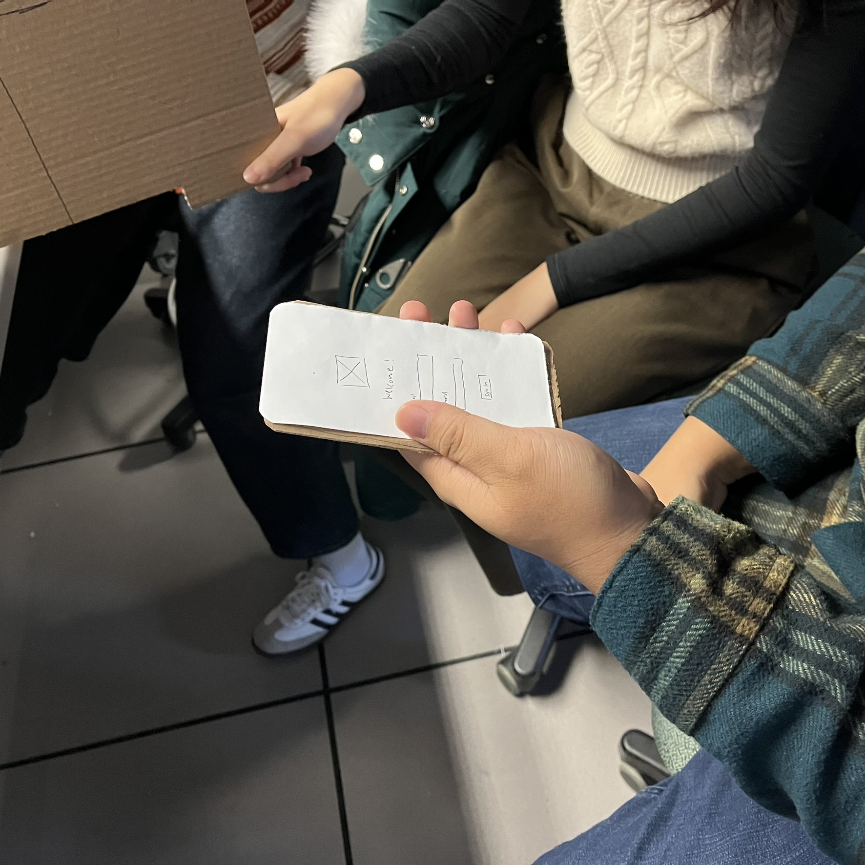 User Testing in Action - Bodystorming