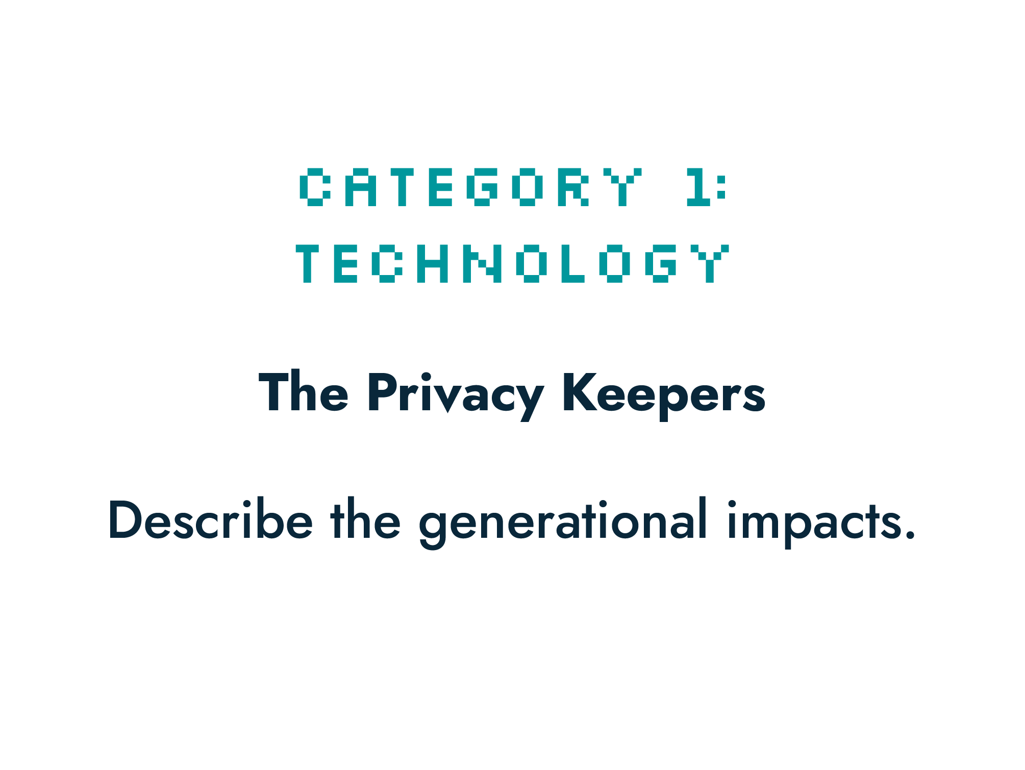 This persona greatly impacts older Gen Z, Millennials, Gen X and Boomers.